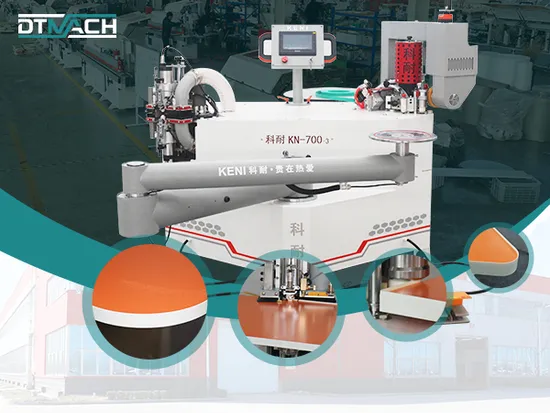 自動エッジバンダー木工自動曲線および直刃バンディングマシンウッドエッジトリマー